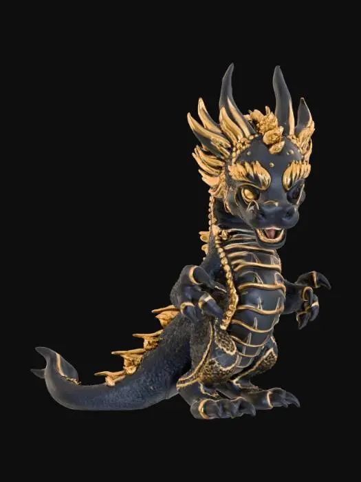 3D model for High detail, legendary, anime, extravagant, wall art decoration.