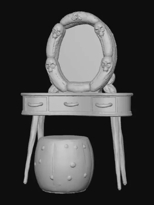 3D model for Pickle-Themed Vanity Display
