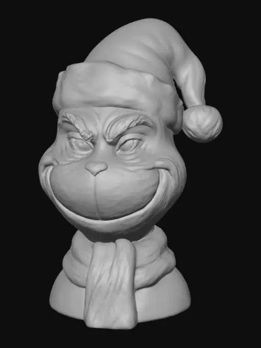 3D model for Grumpy Holiday Grinch