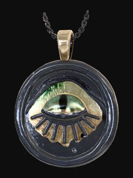 3D model for Im tired pendant