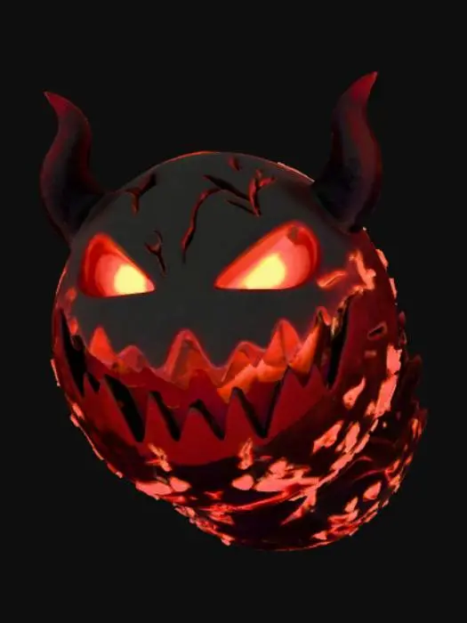 3D model for Hellfire Emoticon