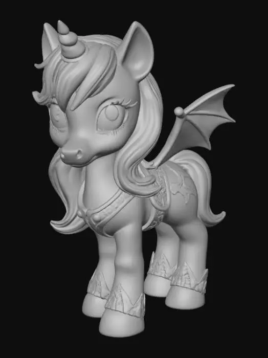 3D model for Demon my little pony