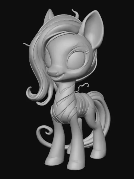 3D model for Xenomorph my little pony