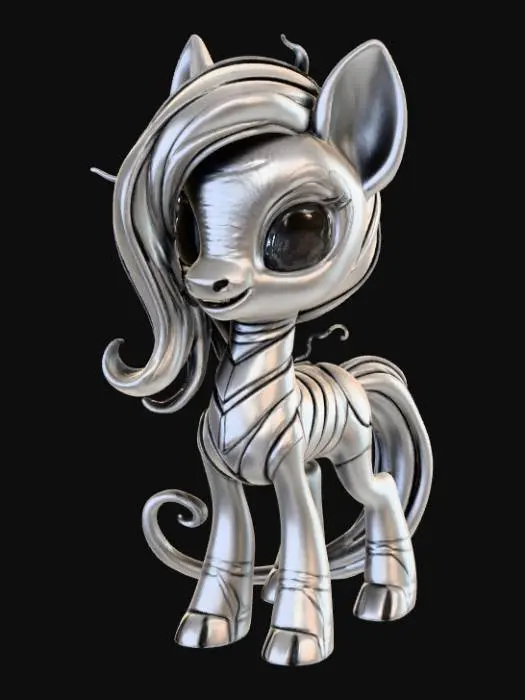 3D model for Xenomorph my little pony
