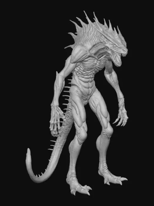3D model for Random Monster Sculpture