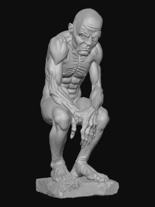 3D model for Random pathetic Sculpture