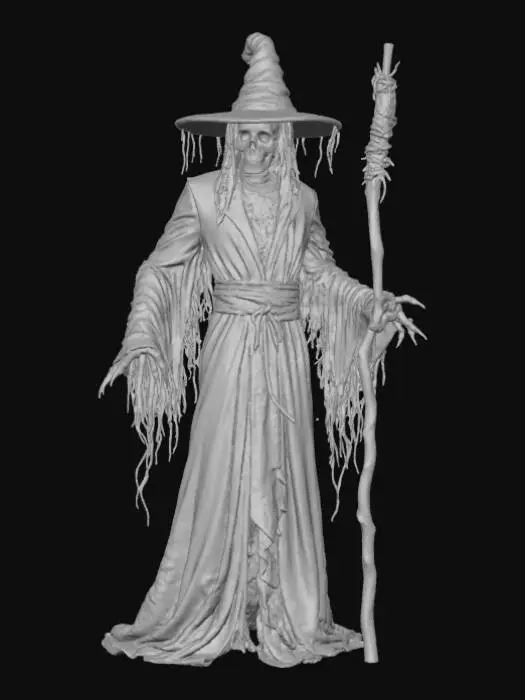 3D model for High detail, haunted, Fantasy, tabletop decoration