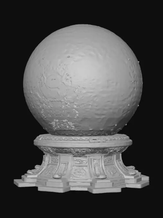 3D model for High detail, fantasy, prophet stone.