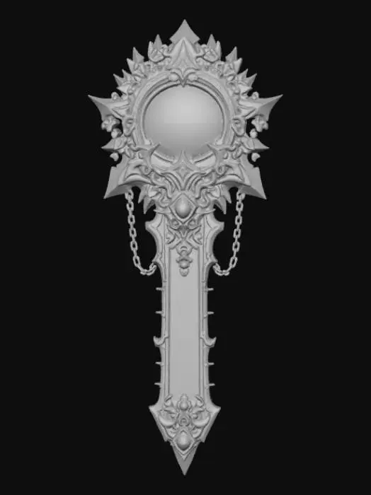3D model for High detail, legendary, anime, extravagant, Artifact