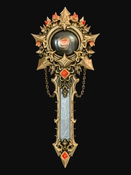 3D model for High detail, legendary, anime, extravagant, Artifact