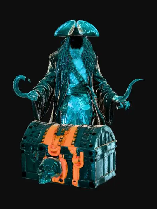 3D model for High detail, abstract, Davy Jones' Locker