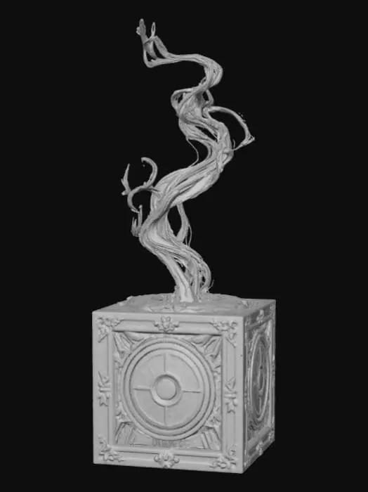3D model for High detail, abstract, Pandoras Box