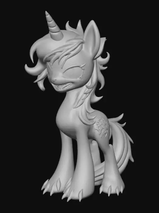 3D model for Demigorgon my little pony
