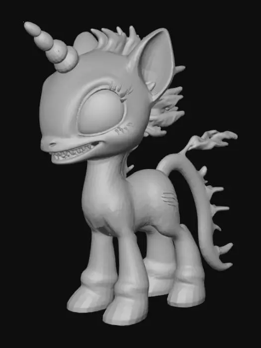 3D model for Xenomorph my little pony