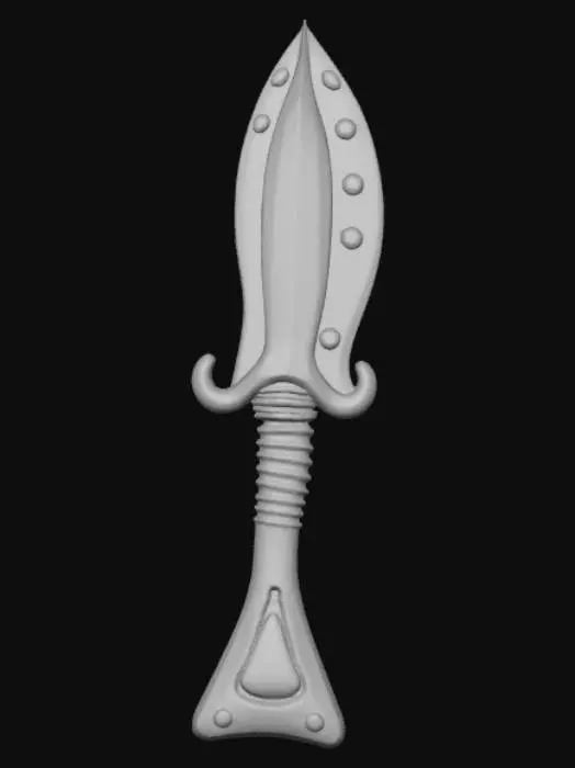 3D model for High detail, ridiculous, cartoon, weapon