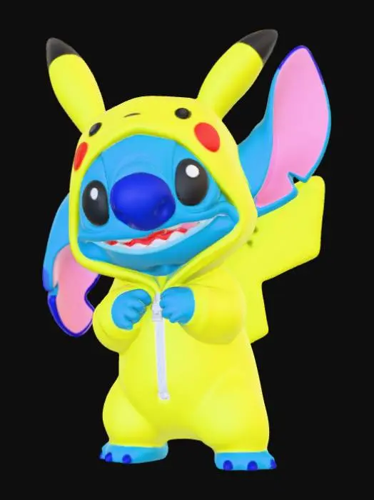 3D model for PikaStitch Mashup