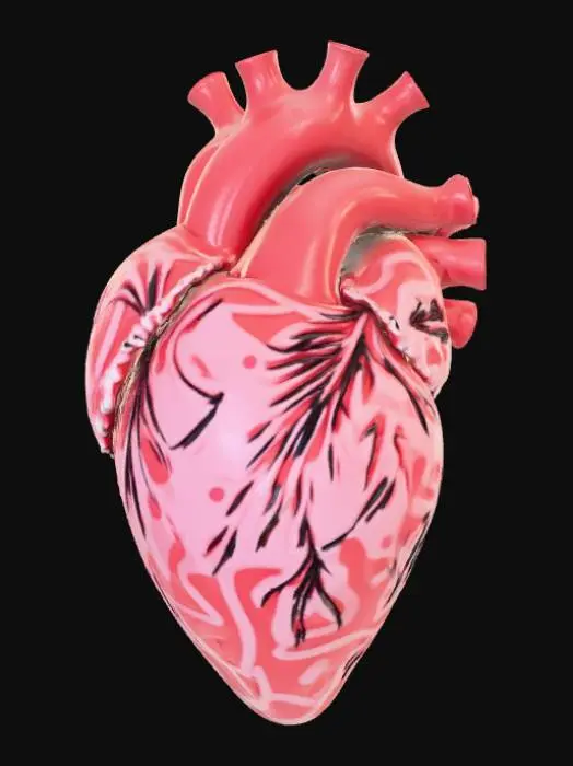3D model for High detail, abstract, heart felt, "I'm Sorry"