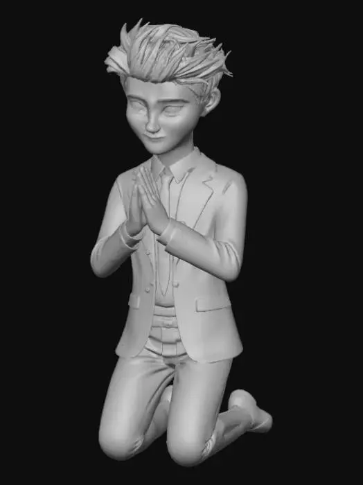 3D model for High detail, heart felt, "I'm Sorry"