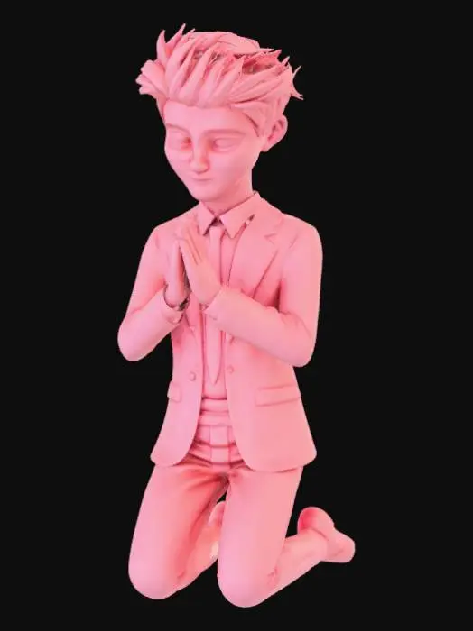 3D model for High detail, heart felt, "I'm Sorry"