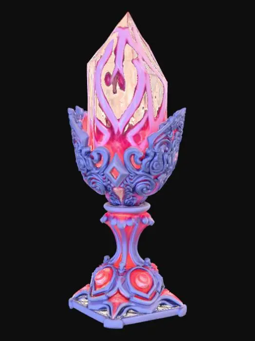 3D model for High detail, legendary, anime, extravagant, Artifact
