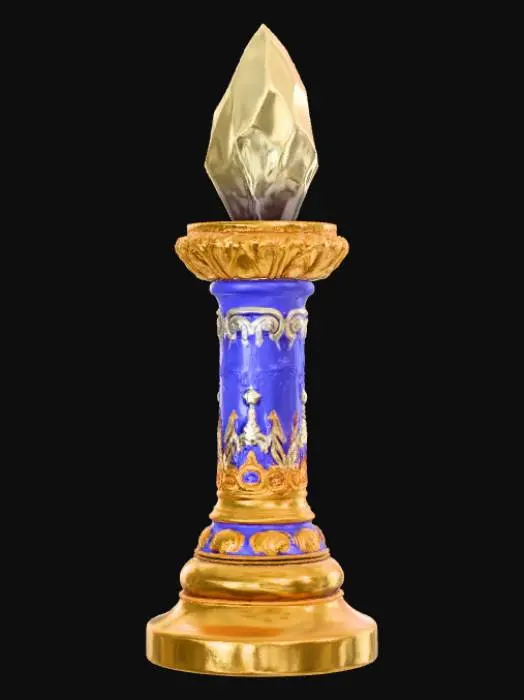 3D model for High detail, legendary, anime, extravagant, Artifact