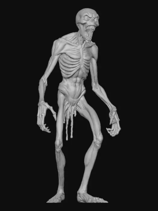 3D model for Random Horror Sculpture