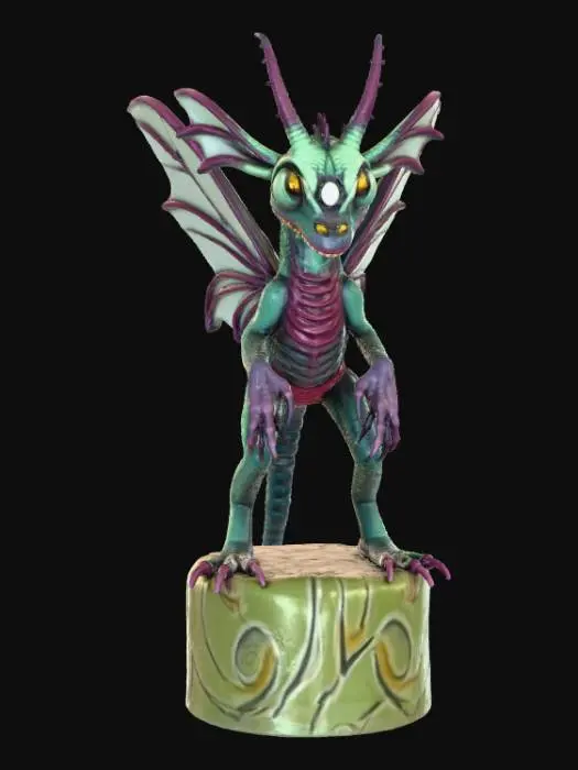 3D model for Random Monster Sculpture