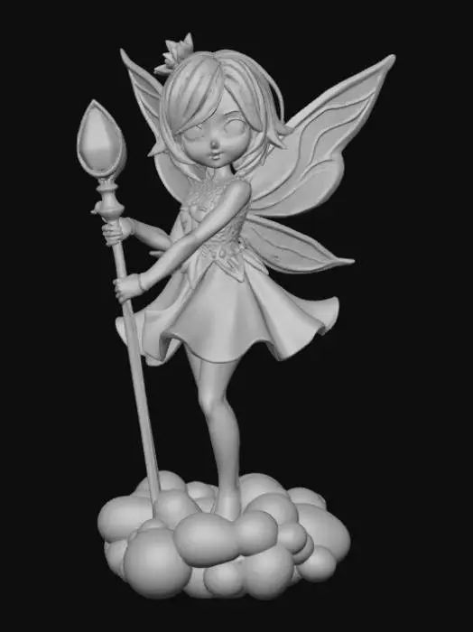 3D model for Random Fairytail Sculpture