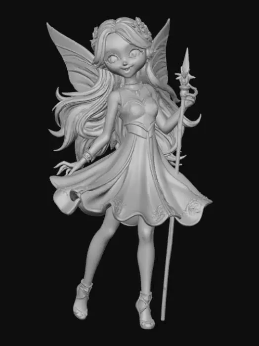 3D model for Random Fairytail Sculpture