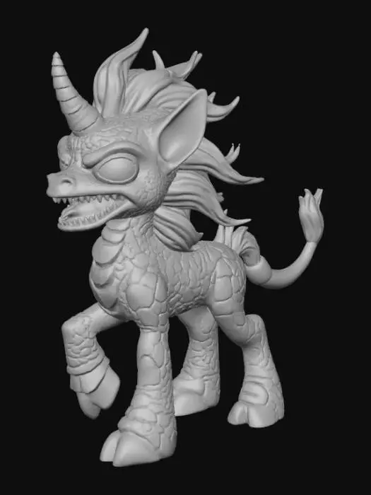 3D model for Demigorgon my little pony