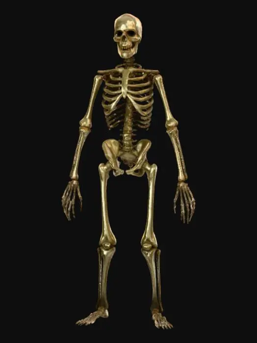 3D model for Low Detail, simple, horror charm, no chain