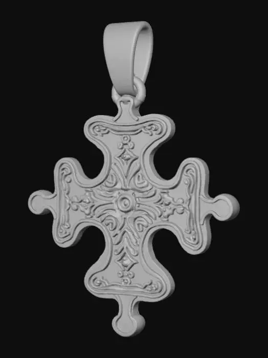3D model for High Detail, pendant charm, The missing piece, no chain