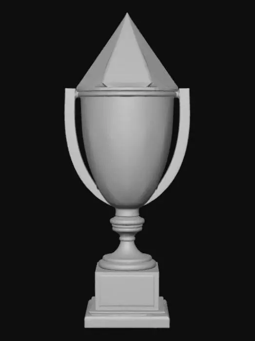 3D model for Global Gaming Competition Trophy