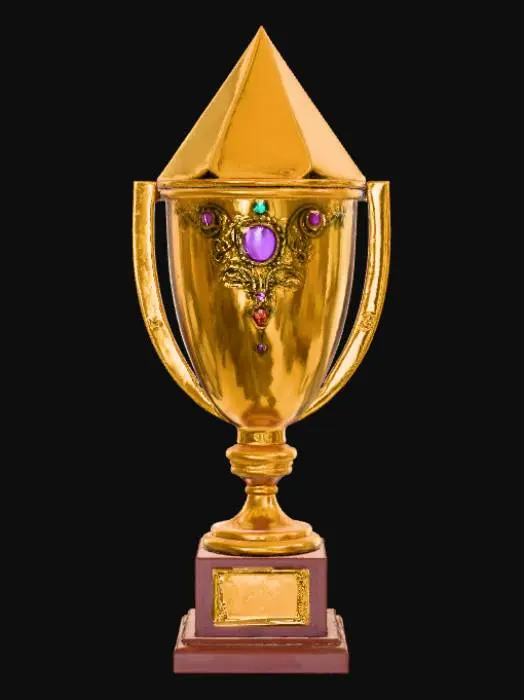 3D model for Global Gaming Competition Trophy