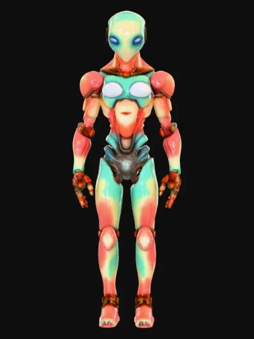 3D model for humahumanuka