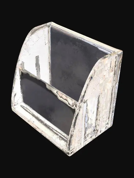 3D model for Thin Acrylic multi-slotted magazine holder