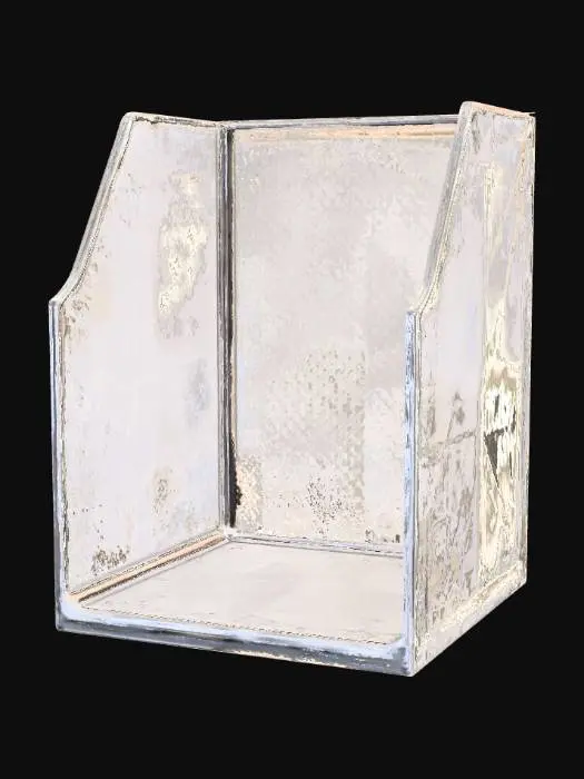 3D model for Acrylic slotted magazine holder