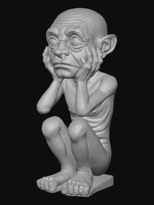 3D model for Random pathetic Sculpture