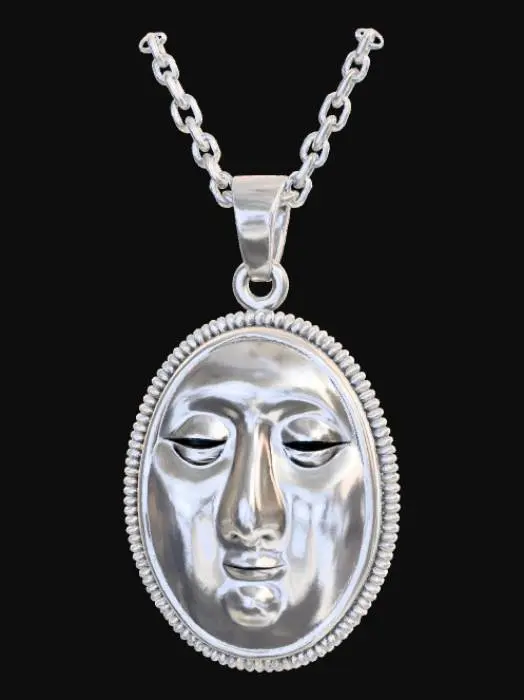 3D model for Im tired pendant