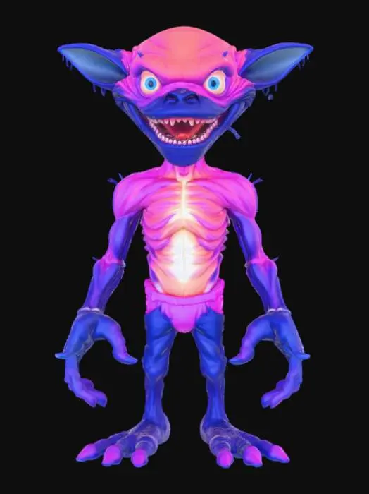 3D model for High detail, Chaos aura