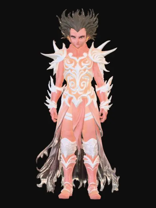 3D model for High detail, Chaos aura