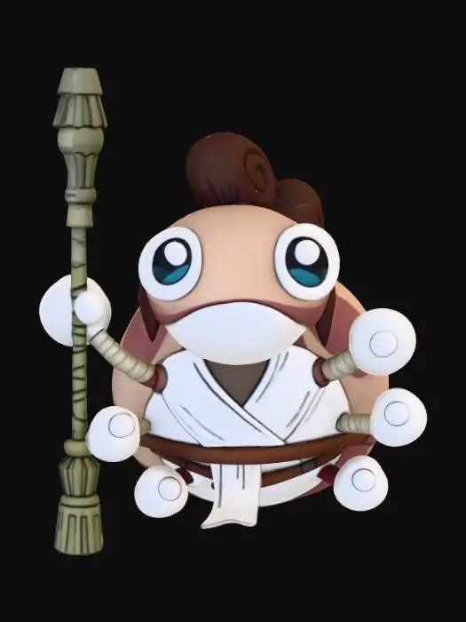 3D model for Space Monk Ladybug