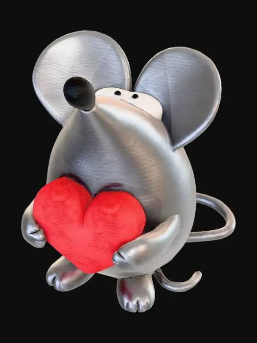 3D model for Heartfelt Mouse