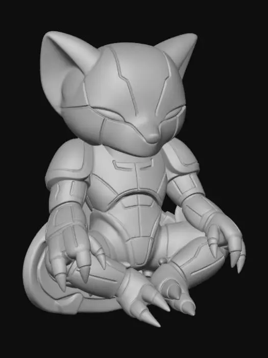 3D model for Dreaming Creature