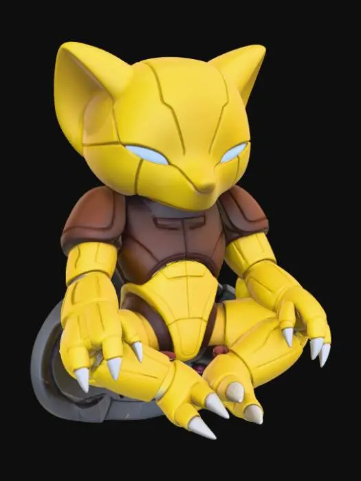 3D model for Dreaming Creature