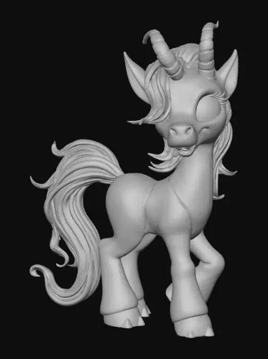 3D model for Demon my little pony