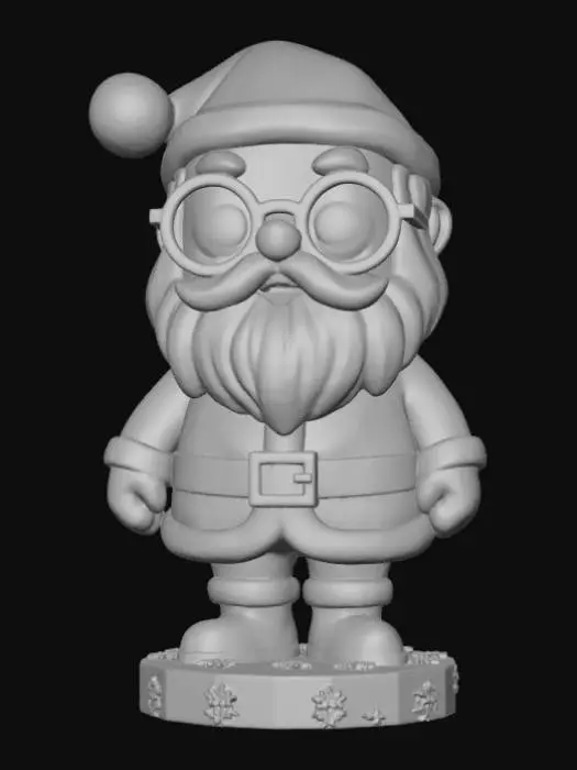 3D model for High detail, Extravagant, Santa Claus Funko Pop