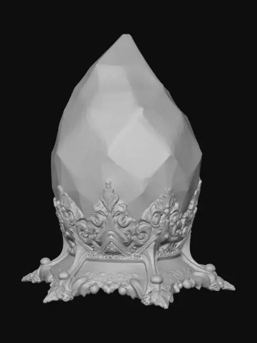 3D model for High detail, fantasy, prophet stone.