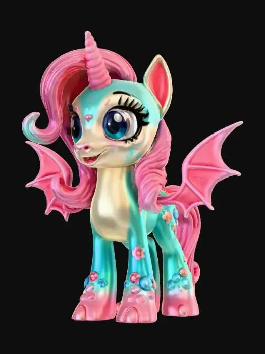 3D model for Demigorgon my little pony
