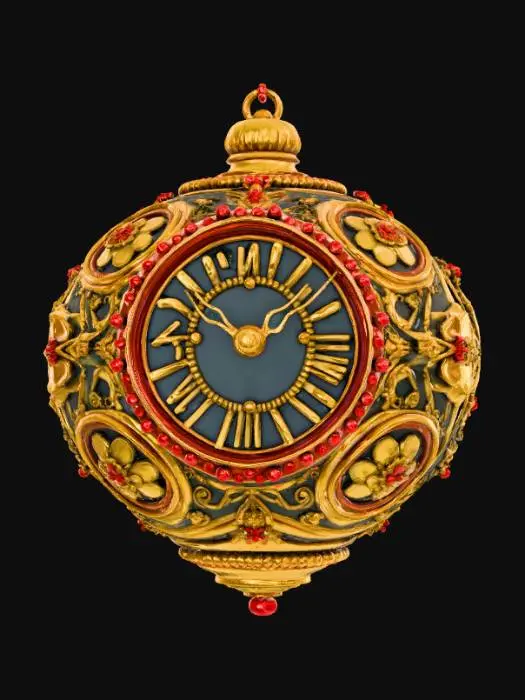 3D model for High detail, christmas, with gothic clockwork design, #Christmas2025#